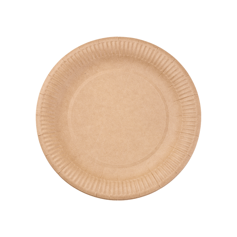 Placa de papel para postres de 7 pulgadas – biodegradable