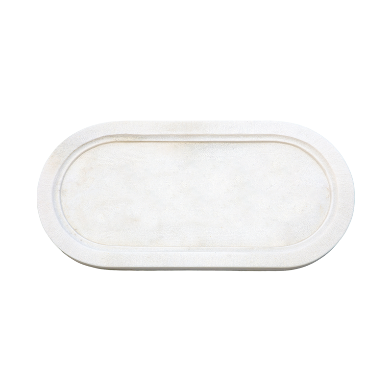 Plato Ovalado de Papel Kraft – color personalizado